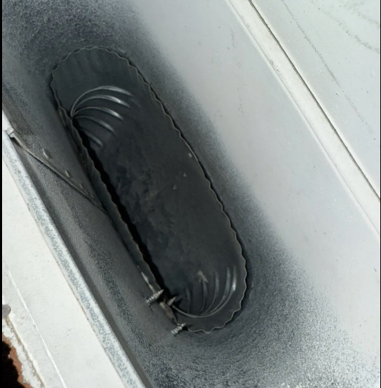 Clean vent register after FreshDuct cleaning